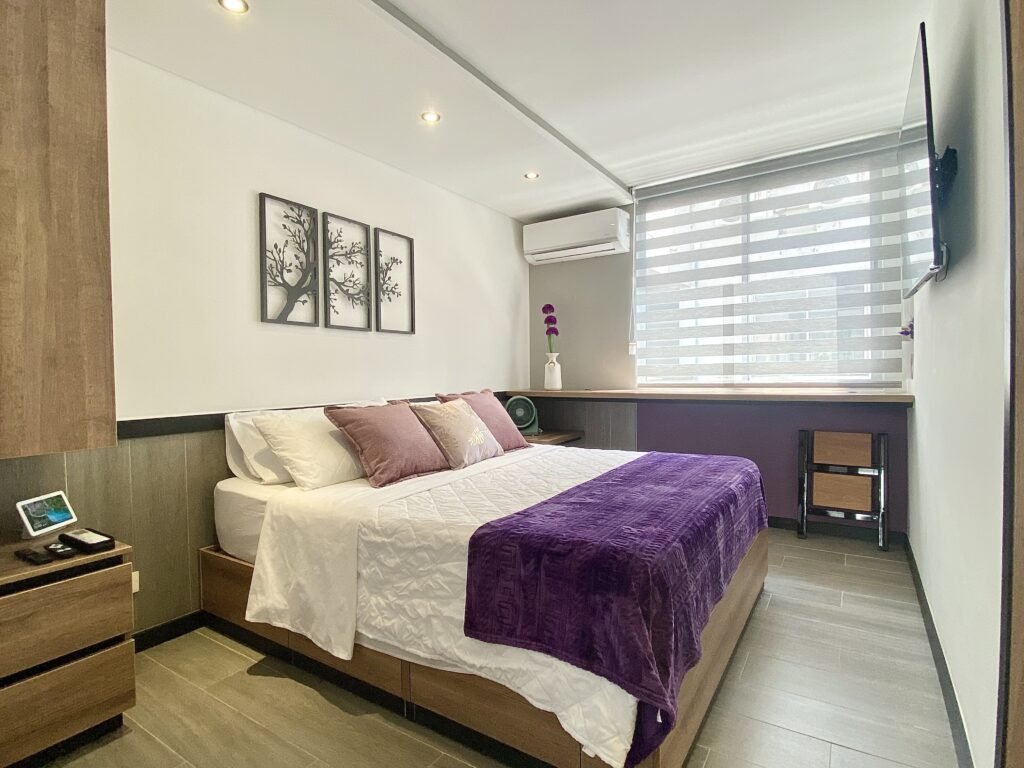 Cómoda habitación apto turquesa 306 en el peñón, cali